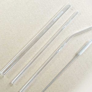 Glass Straw Set
