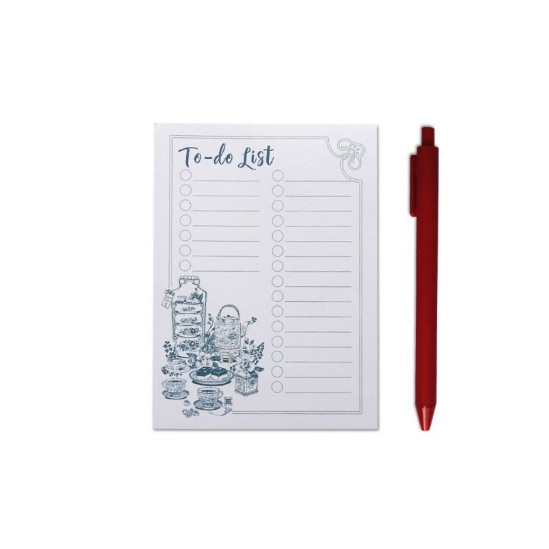 Bingka Memo Pad - To Do List - Nyonya Tea Time