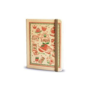 Bingka Dotted Notebook Bunga Lokam