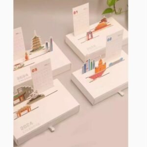 2025 Creative Card Desk 3D Calendar