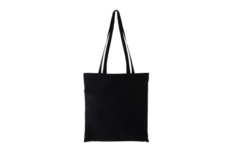 Black Cotton Bag (5oz) - Image 2