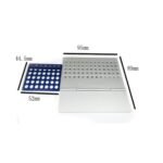 Aluminum Perpetual Desk Calendar