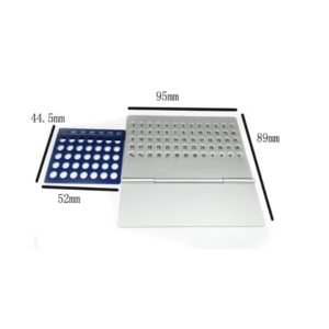 Aluminum Perpetual Desk Calendar