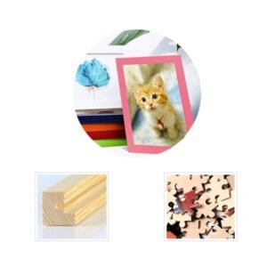 Customized Paper Puzzle with Photo Frame