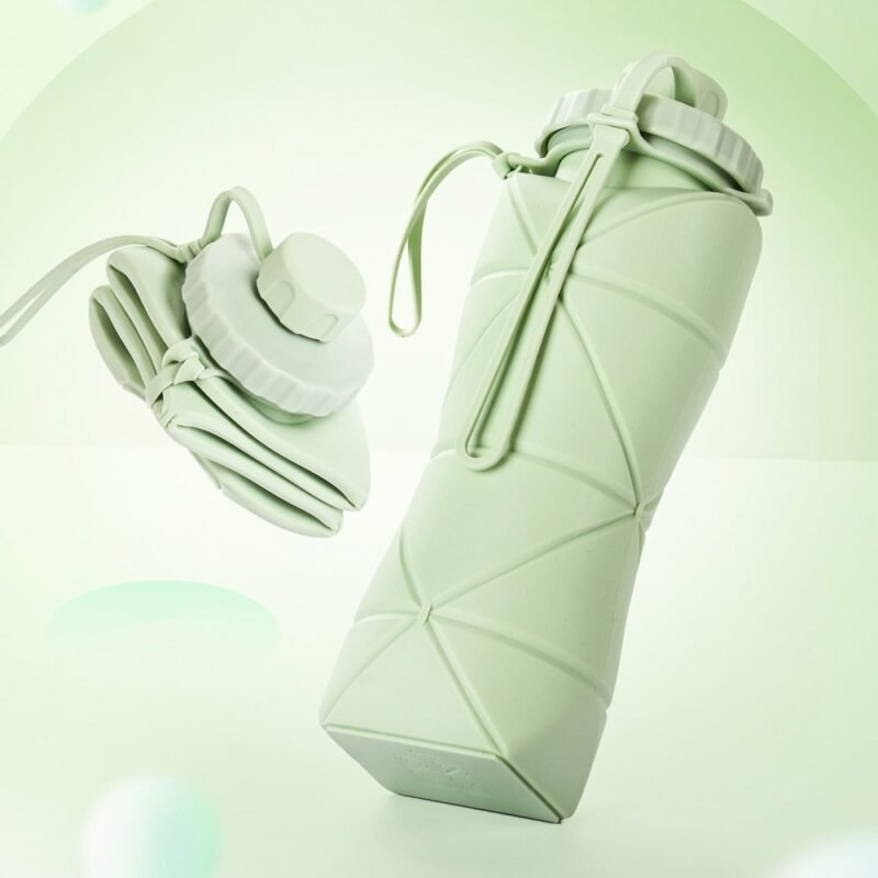 Foldable Tumbler - water cup - Food-grade retractable foldable cup