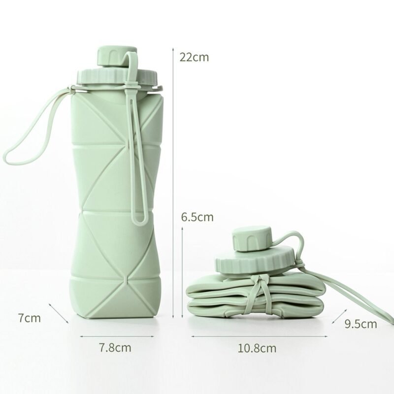 Foldable Tumbler - water cup - Food-grade retractable foldable cup - Image 3