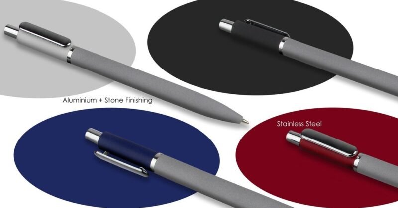 GRYT - Stone-finish Metal Pen - Image 4