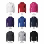 Gildan Adult Full Zip Hoodies
