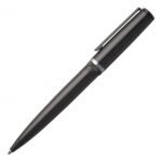 Hugo Boss - Ballpoint pen Gear Metal Dark Chrome