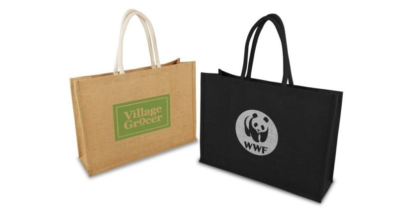 Jute Tote Bag (8oz) - Image 5