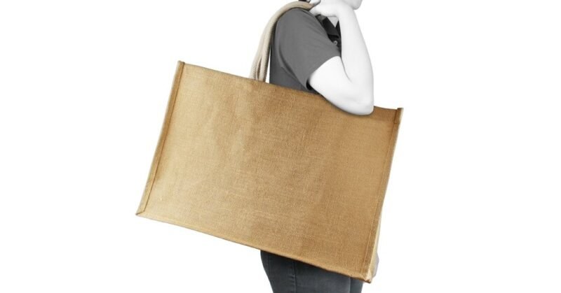 Jute Tote Bag (8oz) - Image 3