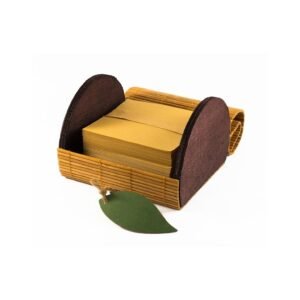Bamboo Memo Box