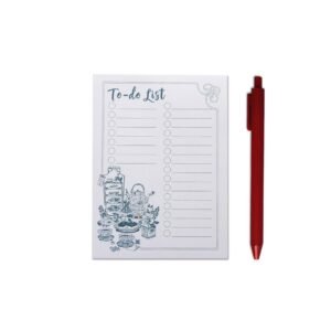 Bingka Memo Pad - To Do List - Nyonya Tea Time