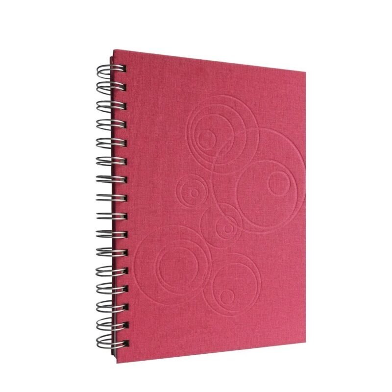 Bookcloth Ring Bind Notebook - Image 4