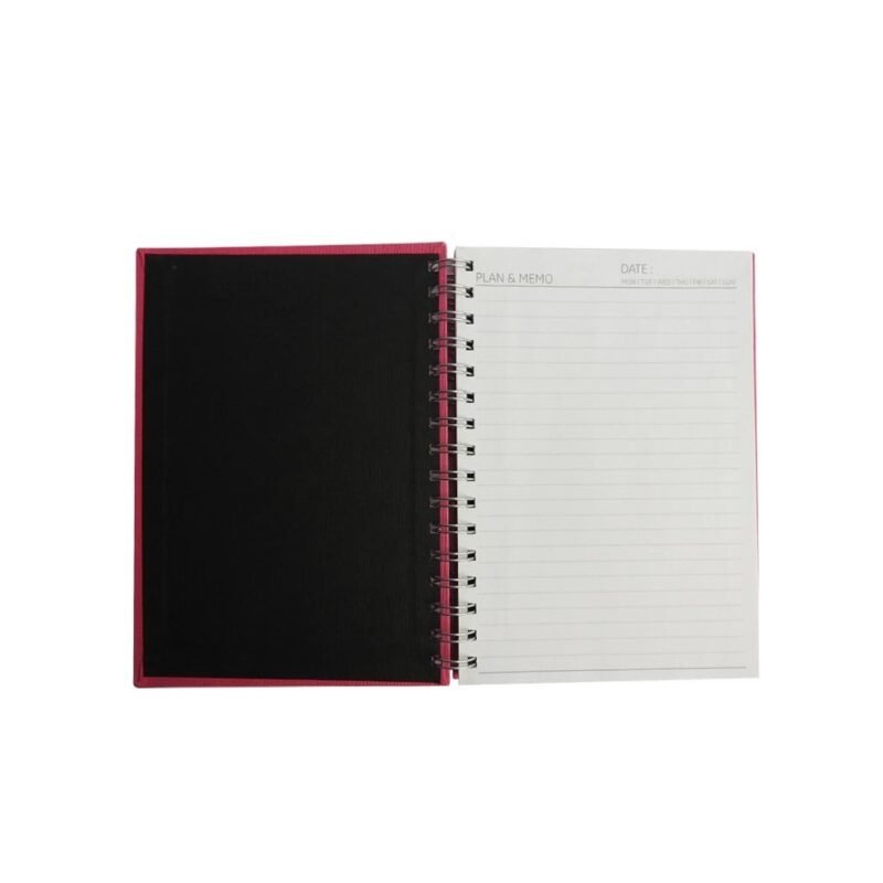 Bookcloth Ring Bind Notebook - Image 5