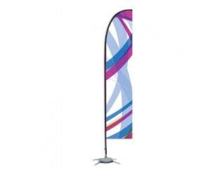 FLYING BANNER LARGE (FEATHER SHAPE)