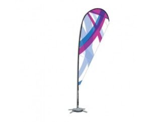 FLYING BANNER LARGE (TEAR DROP SHAPE)