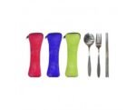 Eco-Friendly Cutlery Set with Pouch