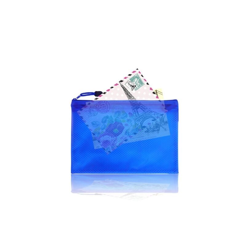 PVC Mesh Zipper Pouch - Image 2
