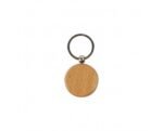 Wooden Round Keychain