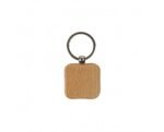 Wooden Square Keychain