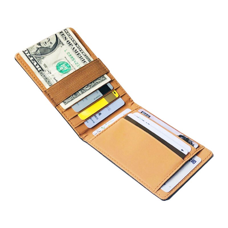 PU card holder with Elastic band - Image 5