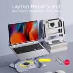 Laptop Metal Stand 360 Degree Rotatable Lifting Rack