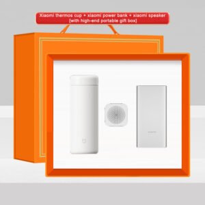 Xiaomi thermos cup + xiaomi power bank + xiaomi speaker